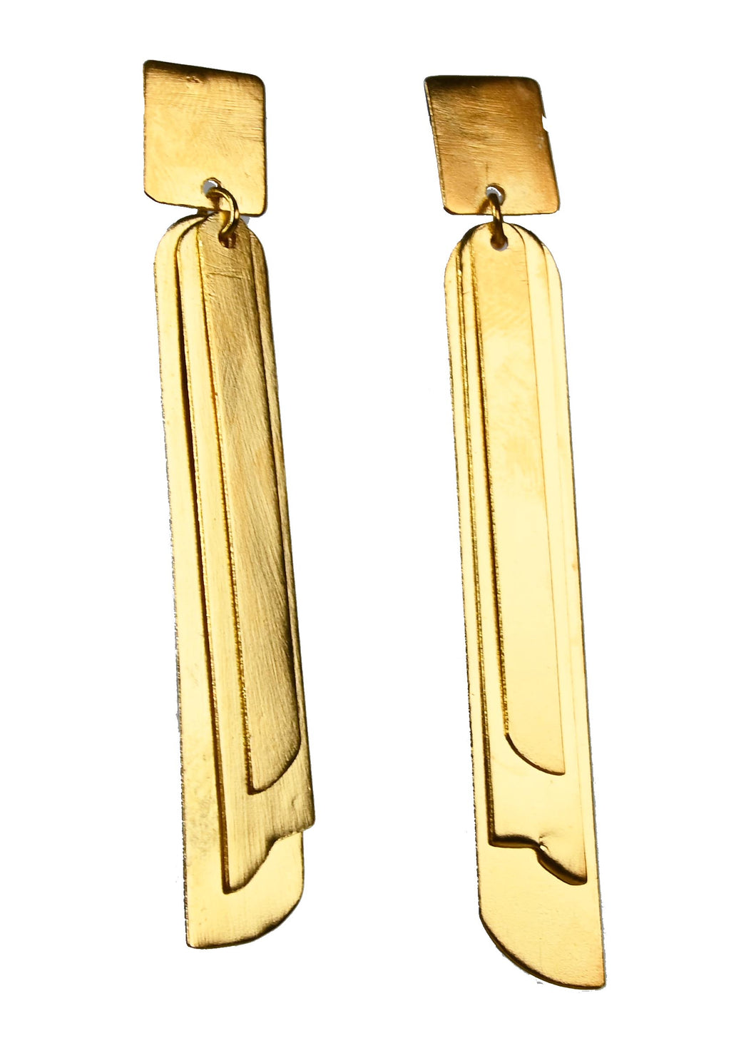 Euro Gold Earrings B126