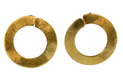 Euro Gold Earrings B132