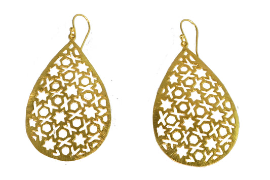 Euro Gold Earrings B151