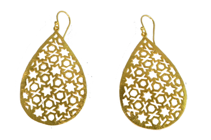 Euro Gold Earrings B151