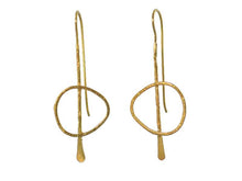 Euro Gold Matisse Hook Earrings B46