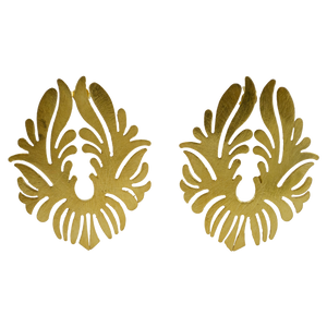 Euro Gold Earrings B64a