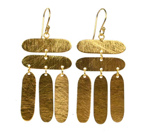 Euro Gold Earrings B104a