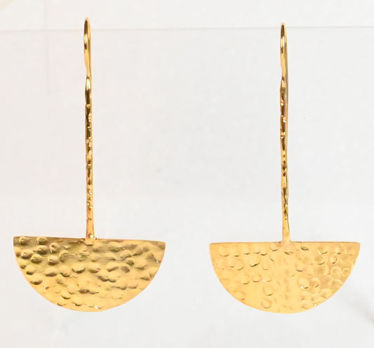 Euro Gold  Earrings B109