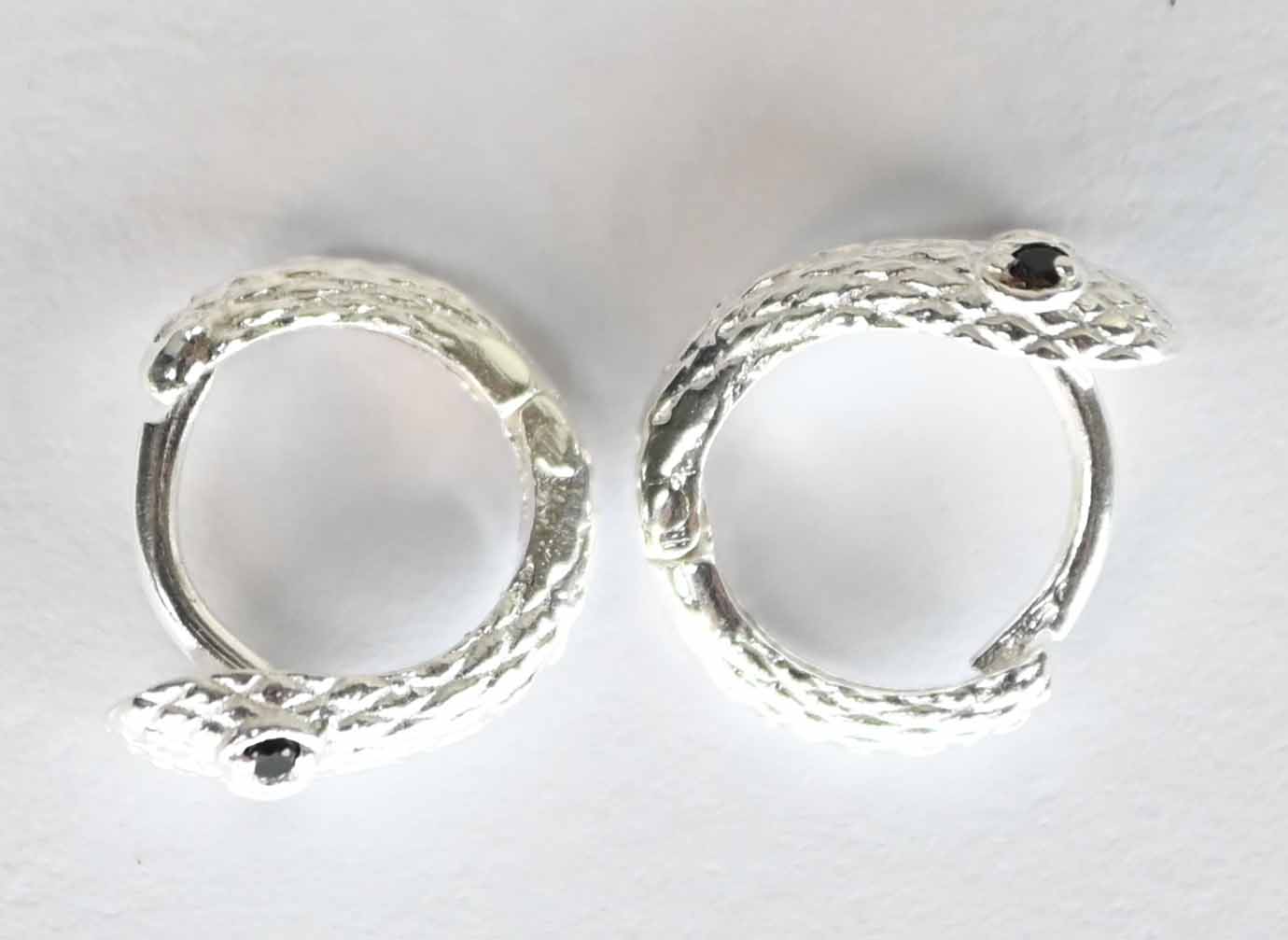 Euro Silver Earring Hoops SS1