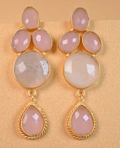 Diva Gold  Earrings Shell. 3 colourway's