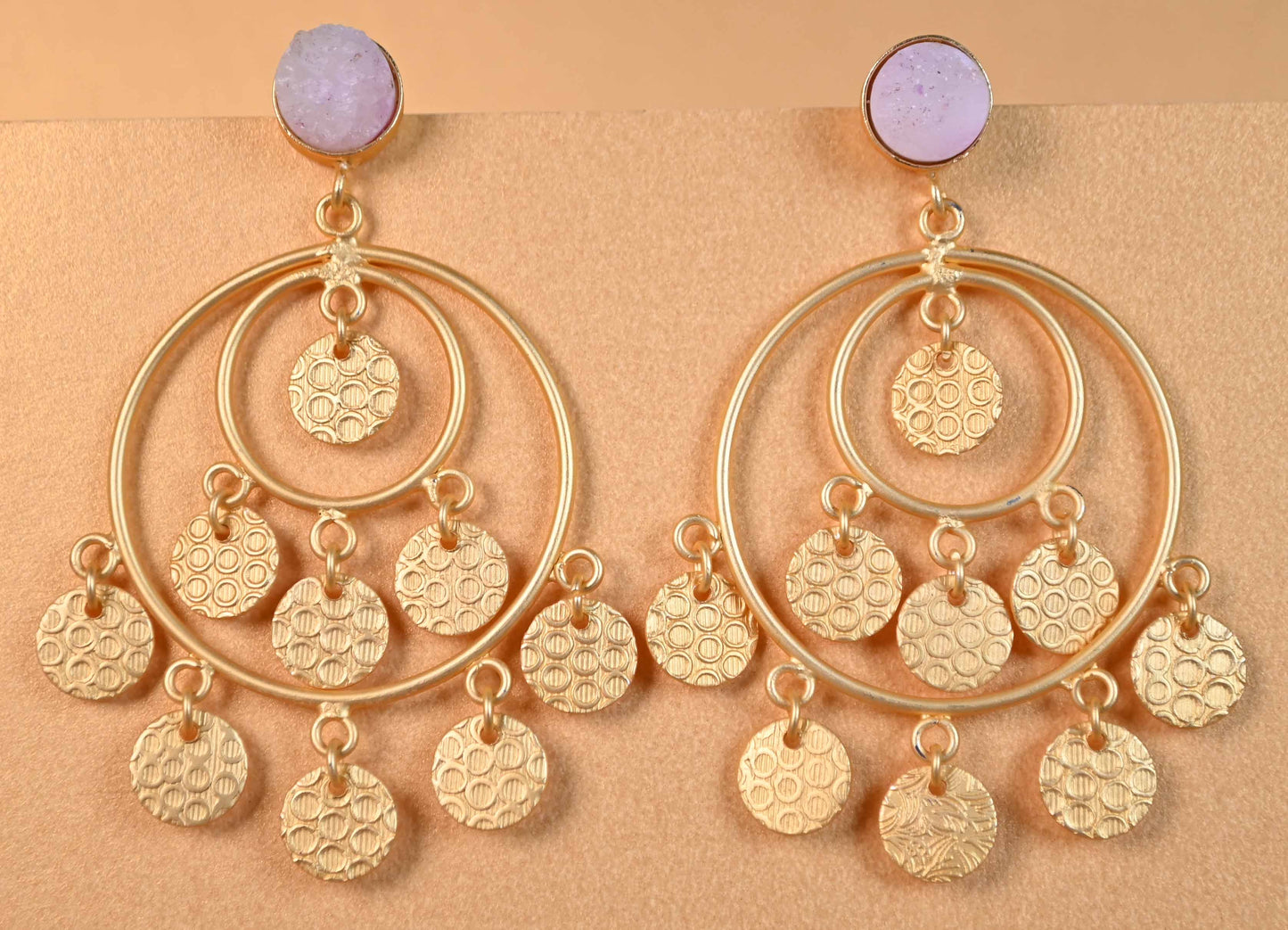 Diva Gold  Earrings AIEG8 multiple colorways