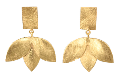 Euro Gold  Earrings B105