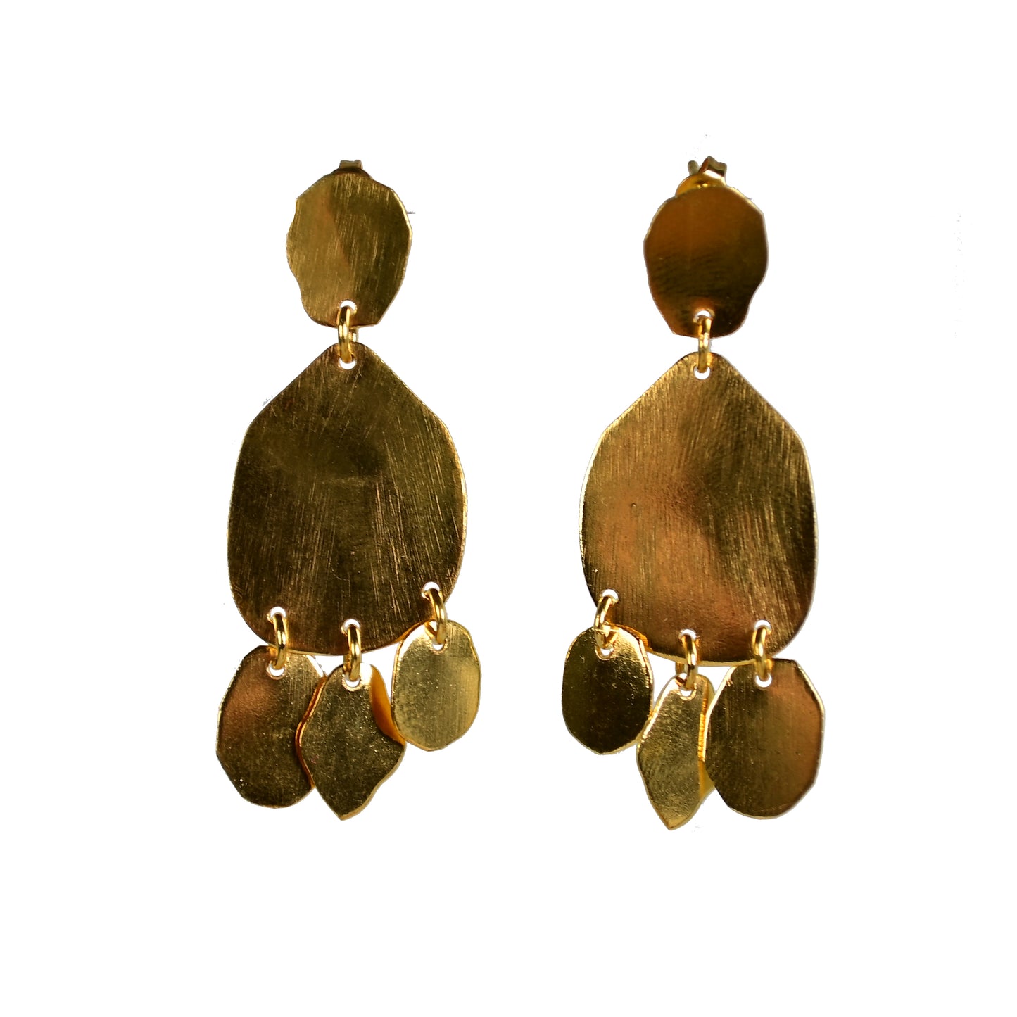 Euro Gold Earrings B142