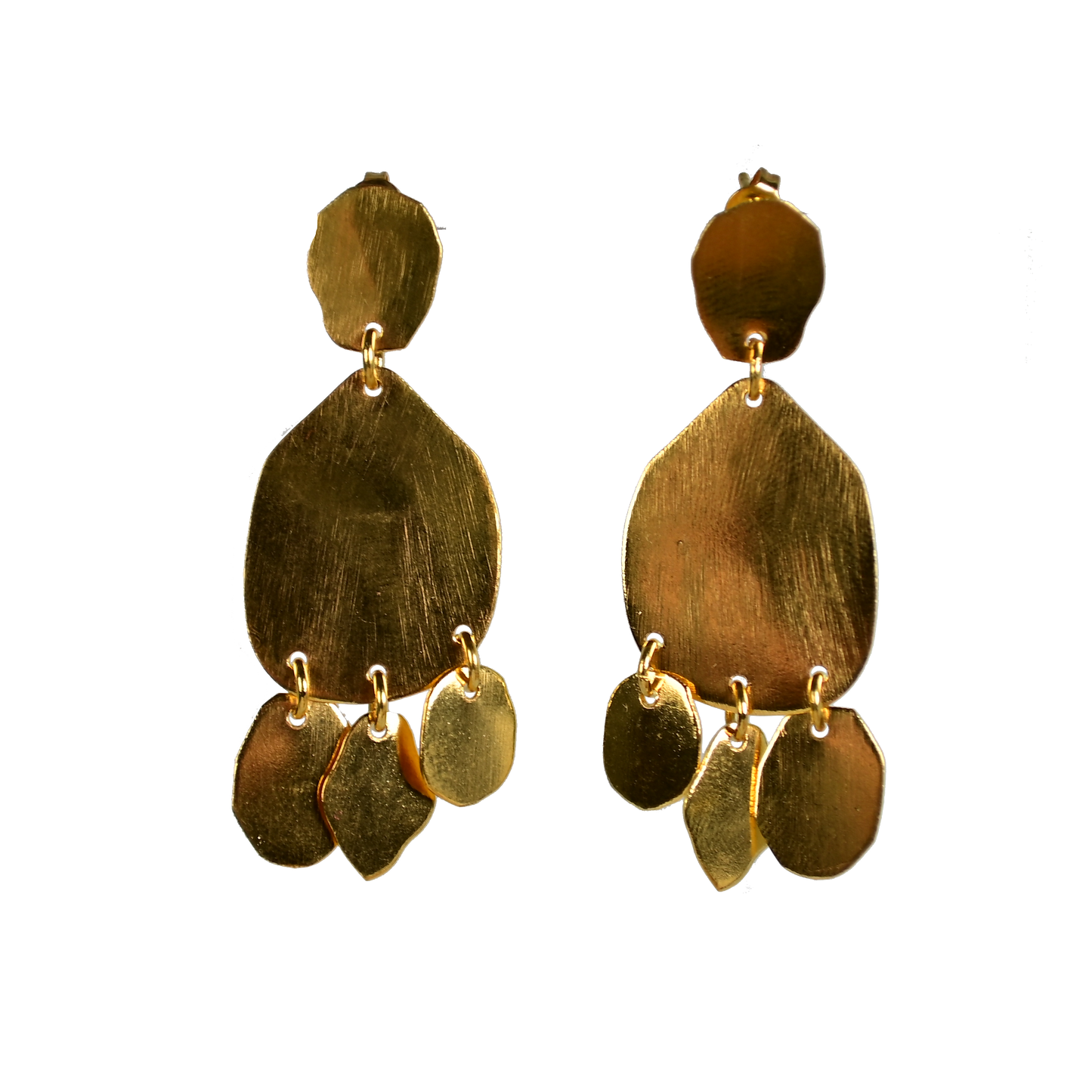 Euro Gold Earrings B142