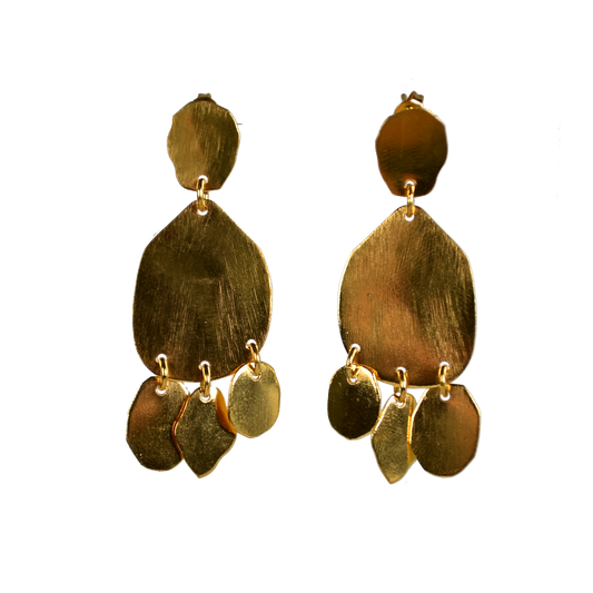 Euro Gold Earrings B142