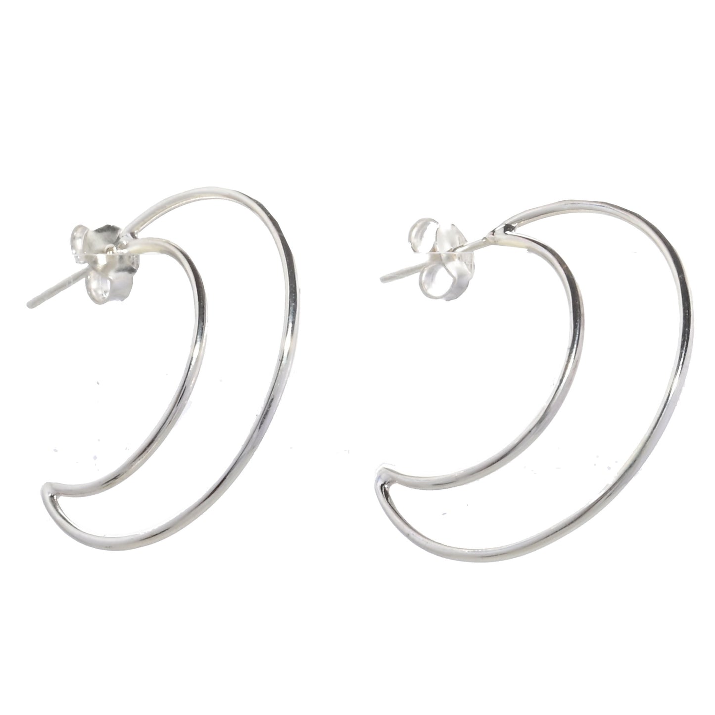 Sterling Silver Earrings IAE102220