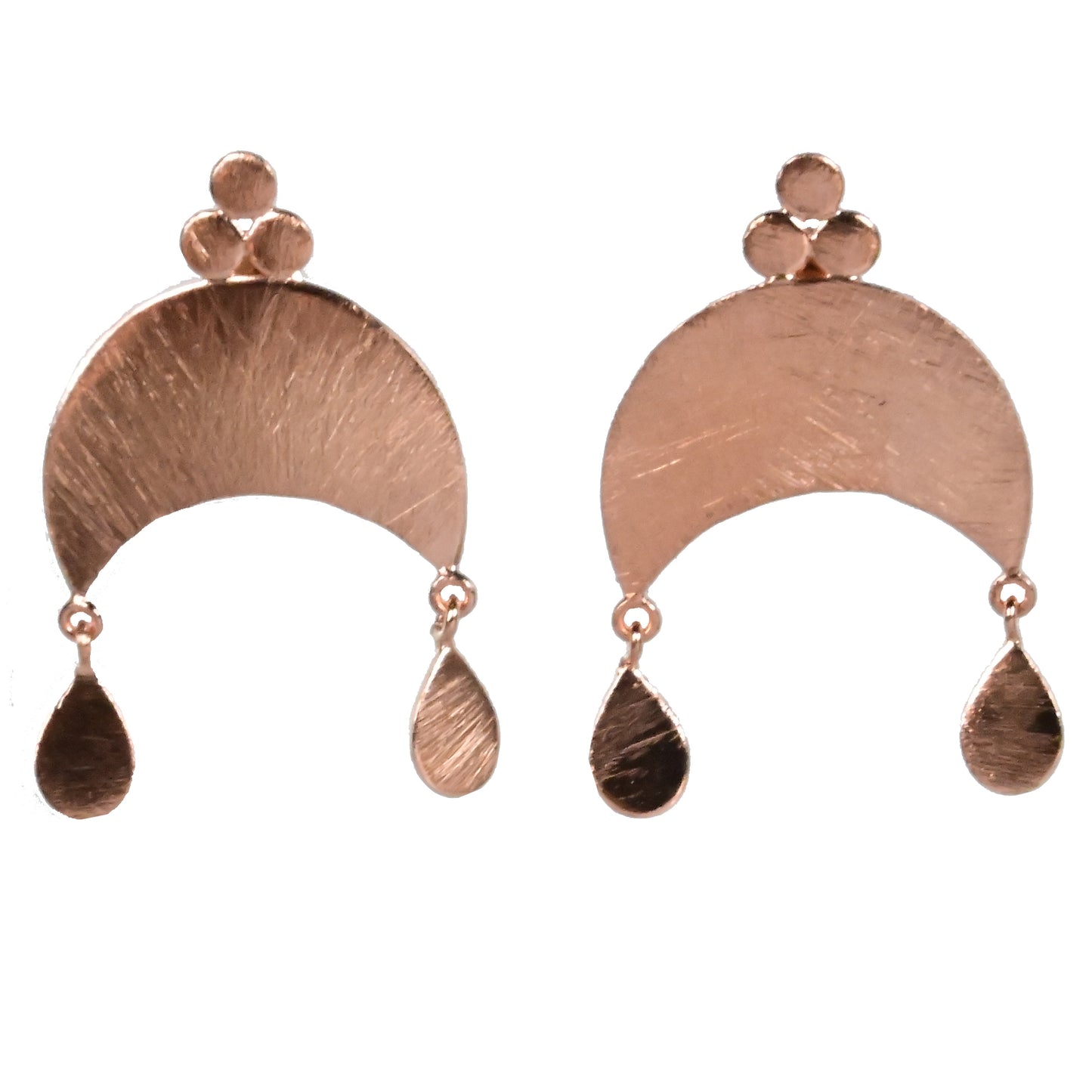 Euro Rose Gold Earrings B9r