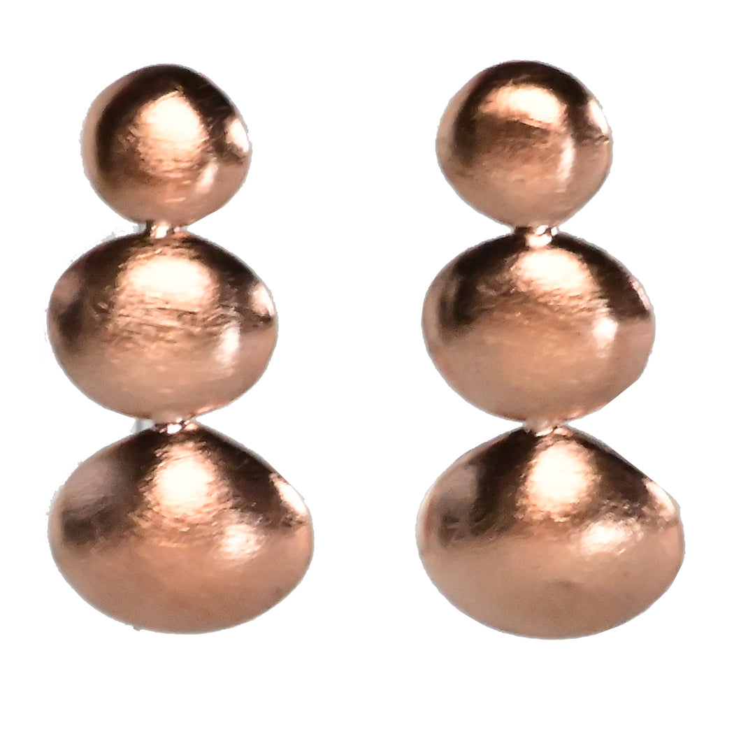Euro Rose Gold Earrings B67r