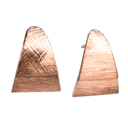 Euro Rose Gold Earrings B148
