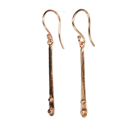 Euro Rose Gold Earrings B50.R
