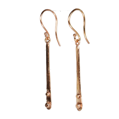 Euro Rose Gold Earrings B50.R