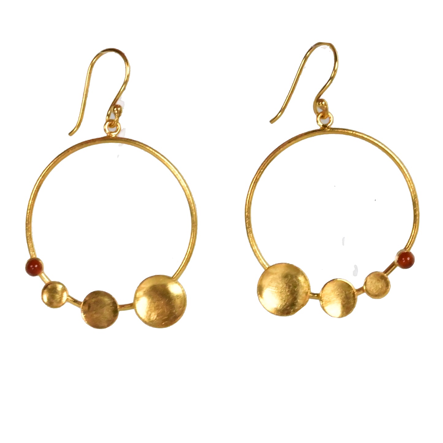 Euro Gold Earrings A69A