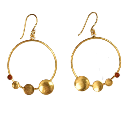 Euro Gold Earrings A69A