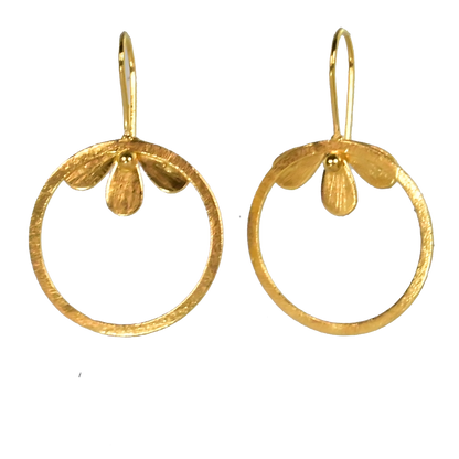 Euro Gold Earrings B165