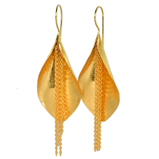 Euro Gold Earrings B161