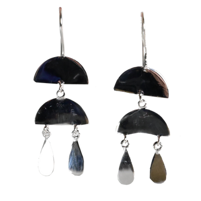 Sterling Silver Earrings IAE32319