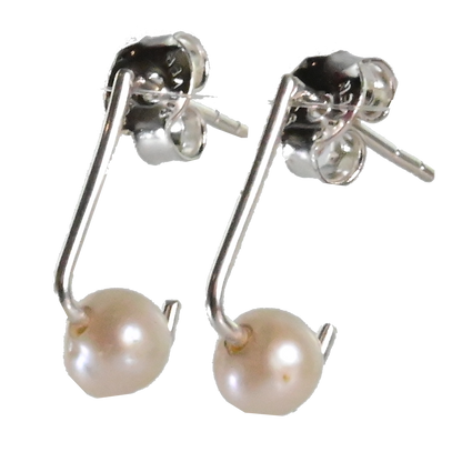 Pearl Earrings Lux IAE32315