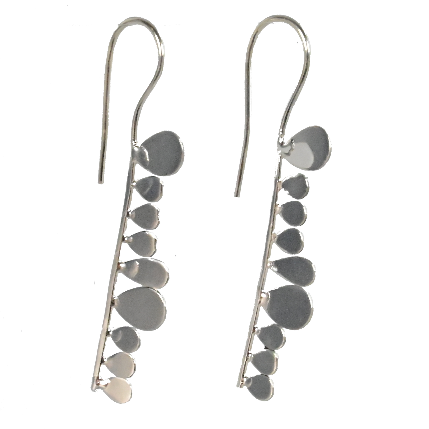 Sterling Silver Earrings IAE42309