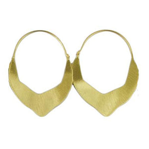 Euro Gold Turkish Hoop Earrings B7