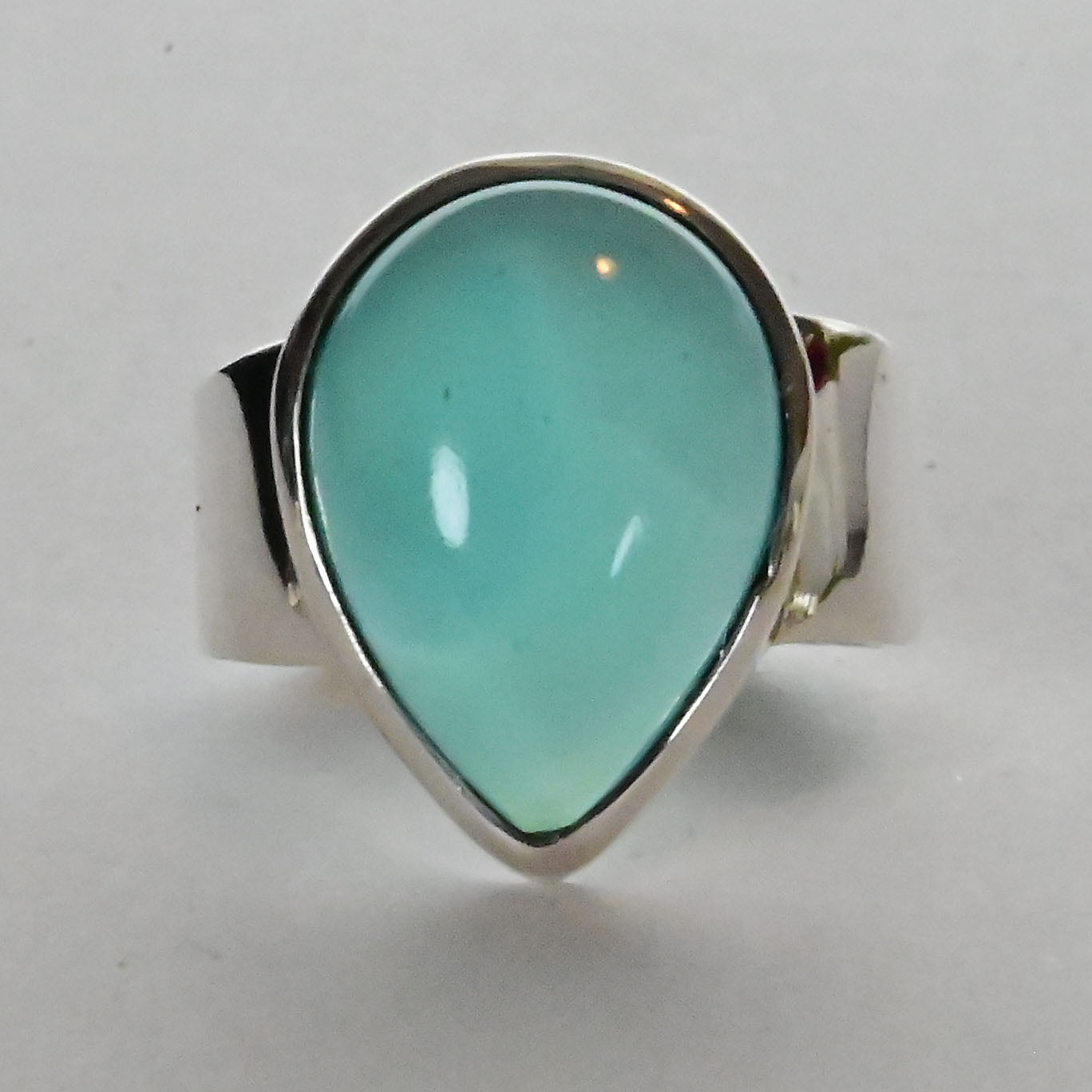 Sterling silver with gorgeous Gemstone Ring. Multiple stone options IARS21a Lux