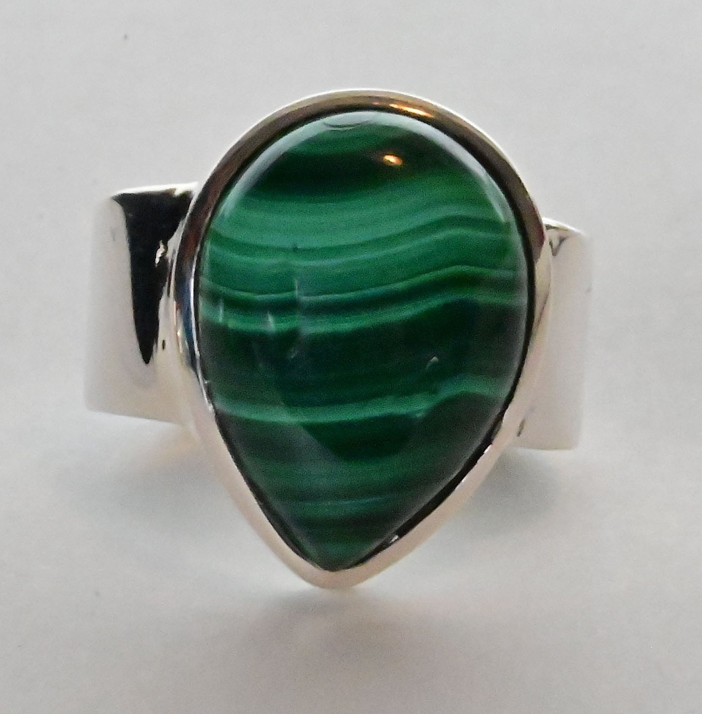 Sterling silver with gorgeous Gemstone Ring. Multiple stone options IARS21a Lux