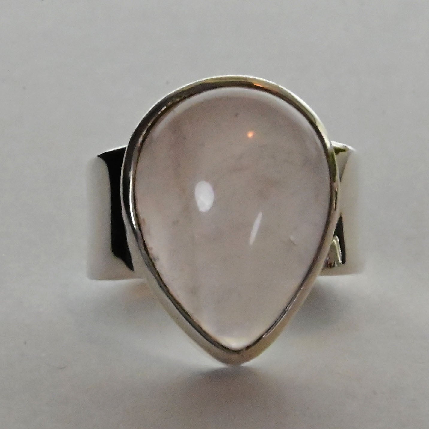 Sterling silver with gorgeous Gemstone Ring. Multiple stone options IARS21a Lux