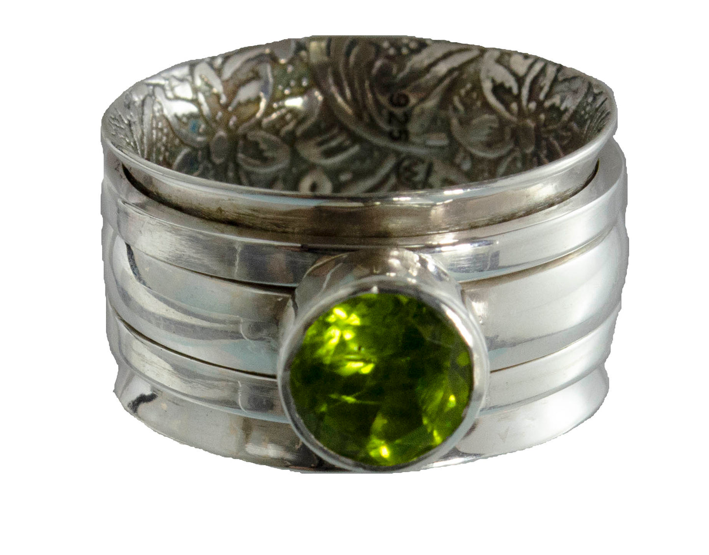 The Secret Garden Gemstone Spinner rings.  lux