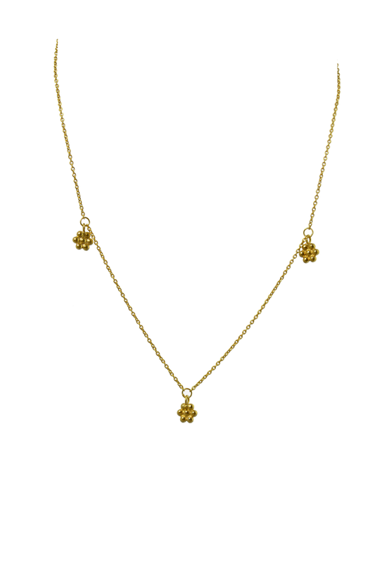Euro Gold Motif Necklace A16N