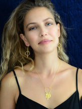 Euro Gold Matisse Hook Earrings B46
