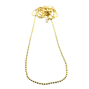 Solid Brass Ball Chain 50cm