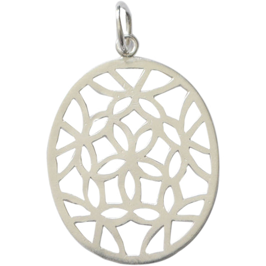 Sterling Silver Mandala Pendant
