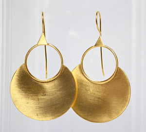 Euro Gold  Earrings B87